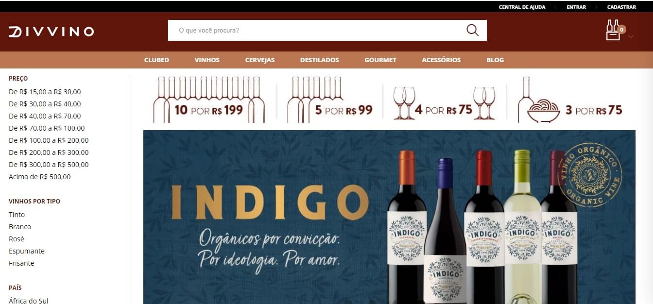 como comprar vinhos pela internet site