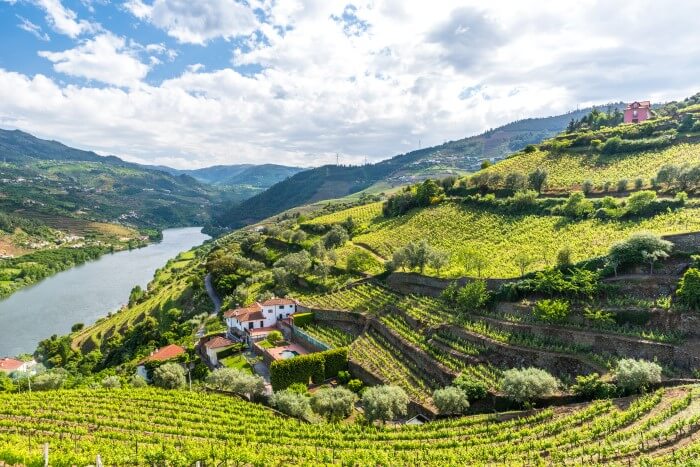 Região Demarcada dos Vinhos Verdes em Portugal