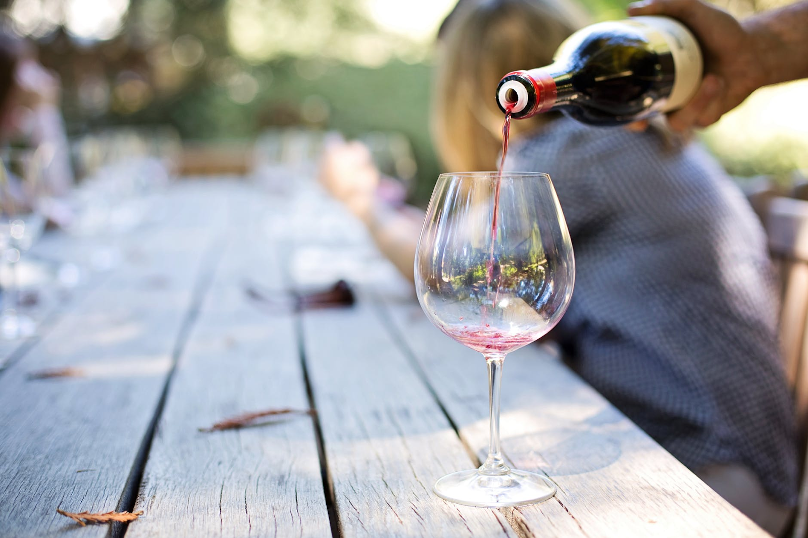 taça para beber vinho Borgonha