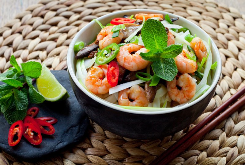 Talharim Verde Ao Molho Picante E Camarões: Aprenda Como Preparar E Harmonizar