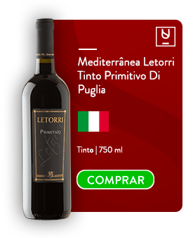 Mediterrânea Letorri Tinto Primitivo Di Puglia