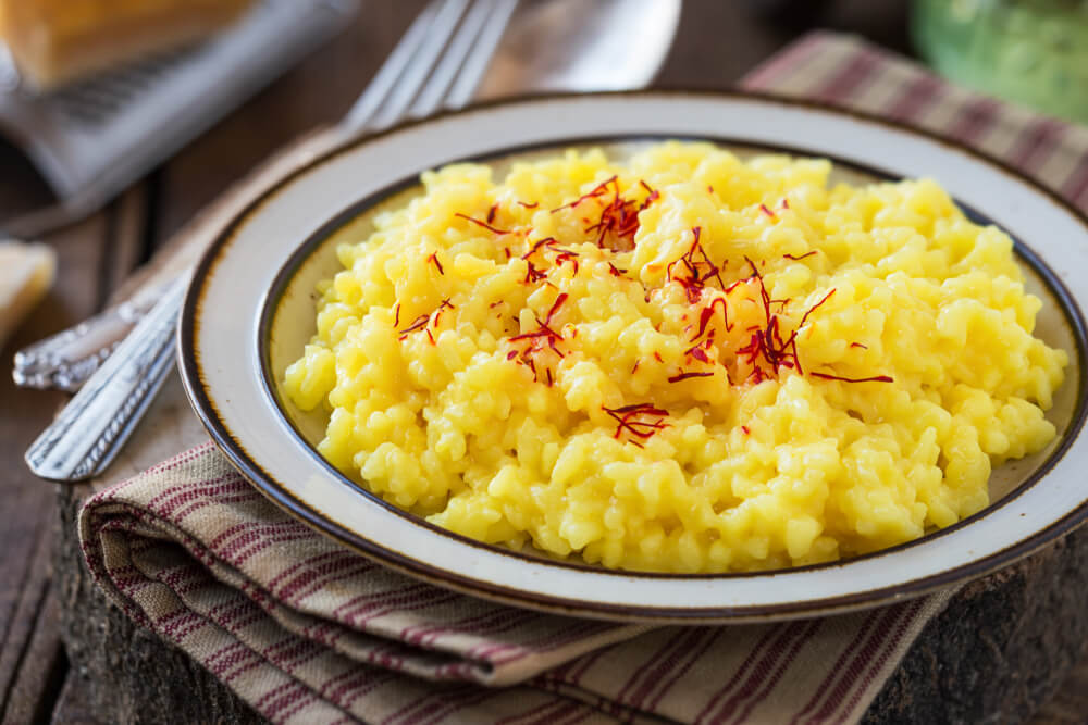 tipos de risoto risotto alla milanese