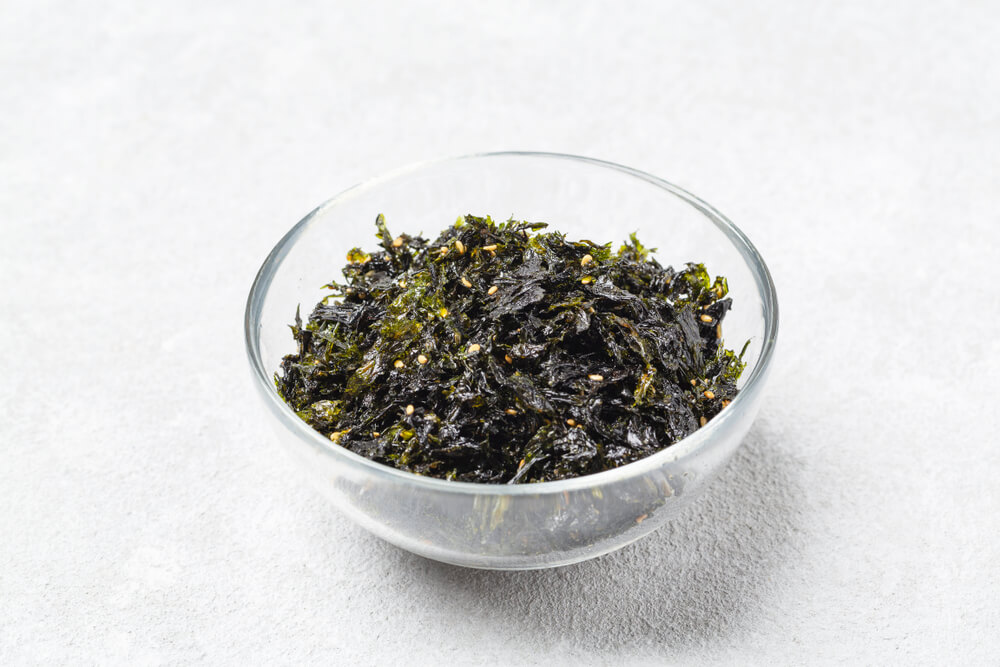 No Japão, são as algas que dão origem ao sal.