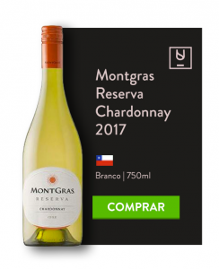 Receitas rápidas para fazer em casa vinho Montgras Reserva Chardonnay 2017