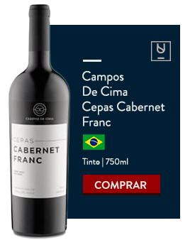 Vinho cabernet franc brasileiro