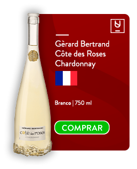 Card Gèrard Bertrand Côte des Roses Chardonnay.
