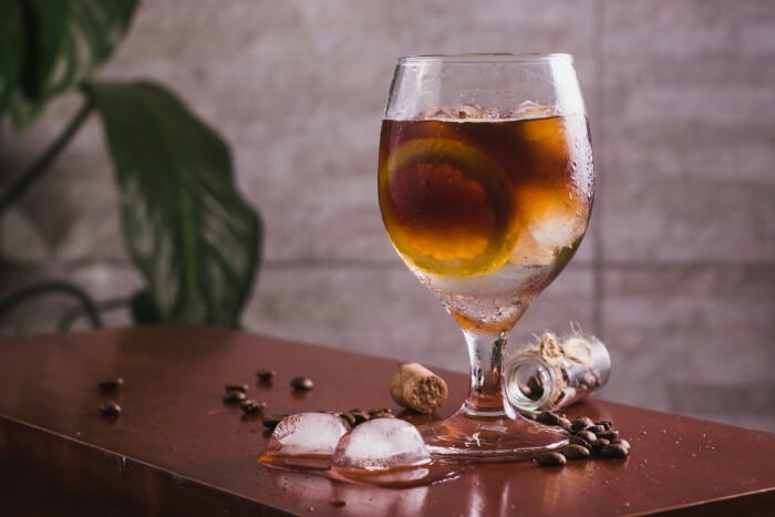 Coquetel expresso tonic