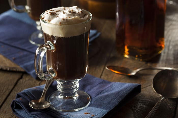 Drinks com café - irish coffee