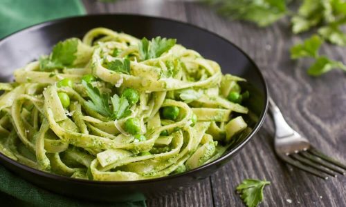 Massas Vegetarianas - Macarrão Ao Pesto