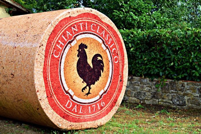 Gallo Nero, símbolo dos vinhos Chianti