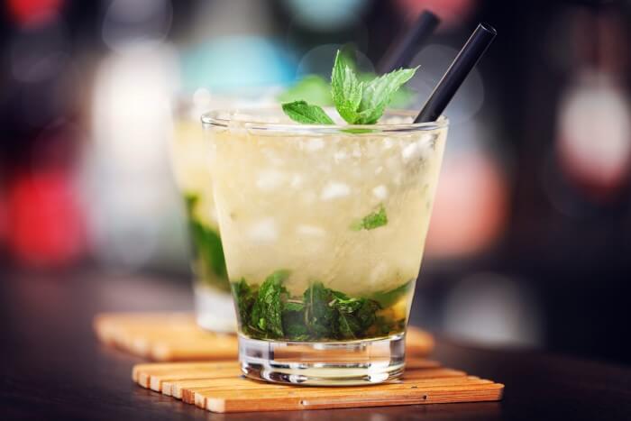 Drinks com whisky - Mint Julep