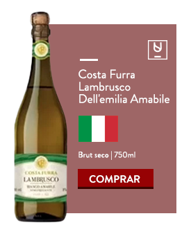 vinho para copa do mundo - Costa Furra Lambrusco