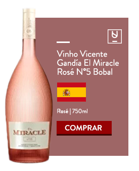 Vinho rosé para o verão El Miracle bobal