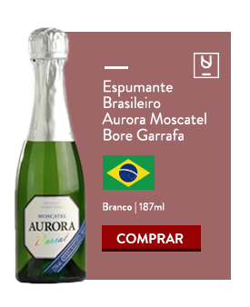 Vinho espumante Aurora Moscatel