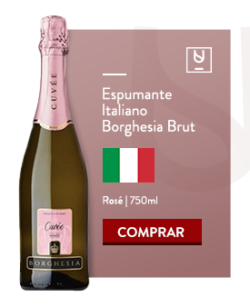 Espumante Italiano Borghesia Brut Rosé