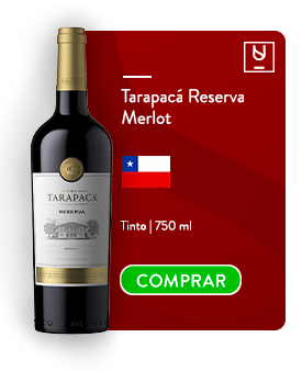 Card Tarapacá Reserva Merlot.