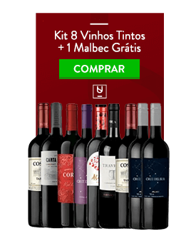 kit 8 vinhos divvino - dia do consumidor