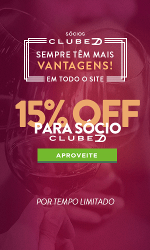 15% OFF sócios ClubeD