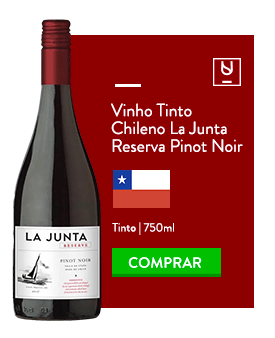 Vinho Tinto Chileno La Junta Reserva Pinot Noir