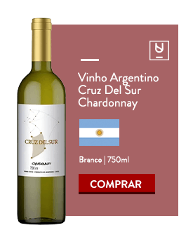 vinho argentino Cruz Del Sur Chardonnay