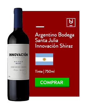 vinho argentino Bodega Santa Julia Innovación Shiraz