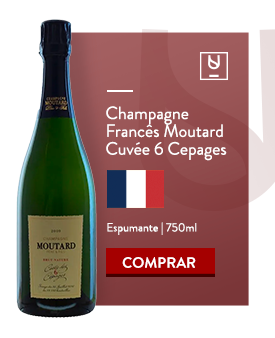 Champagne Francês Moutard Cuvée 6 Cepages