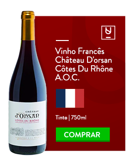 vinho francês Château D'Orsan Côtes du Rhône A.O.C.