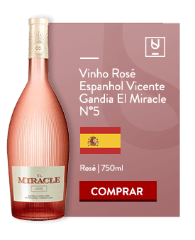 vinho rosé espanhol Vicente Gandia El Miracle N5