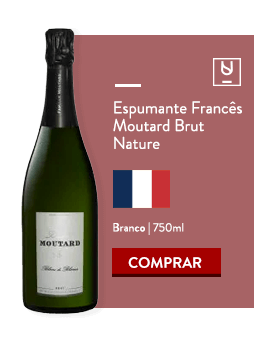 espumante francês Moutard Brut Nature 