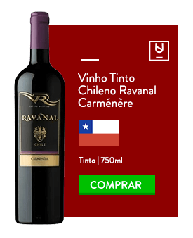 Vinho Tinto Chileno Ravanal Carmenere