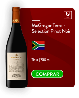 Rótulo McGregor Terroir Selection Pinot Noir