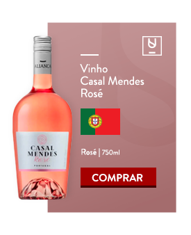 Vinho rosé Casal Mendes
