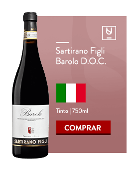 Vinho Tinto Italiano Sartirano Figli Barolo D.O.C.