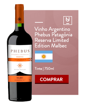vinho malbec phebus patagônia
