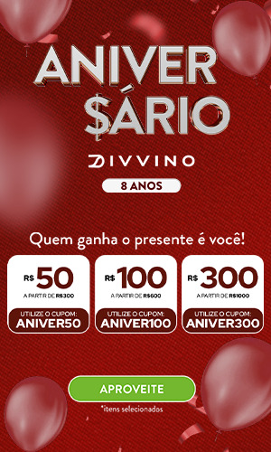 Campanha Aniversário Divvino Vinhos Divvino