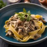Talharim ao molho funghi.