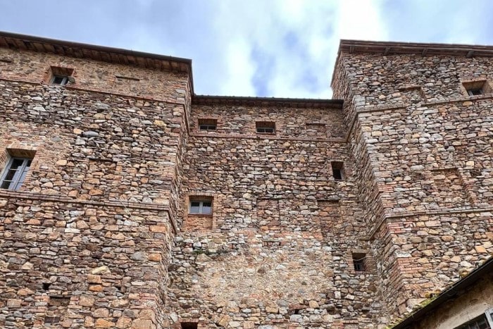 Castelo da vinícola Castello Romitorio.