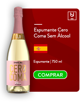 Espumante Cero Coma Sem Álcool