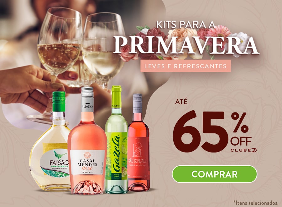 Campanha Kits Primavera Vinhos Divvino