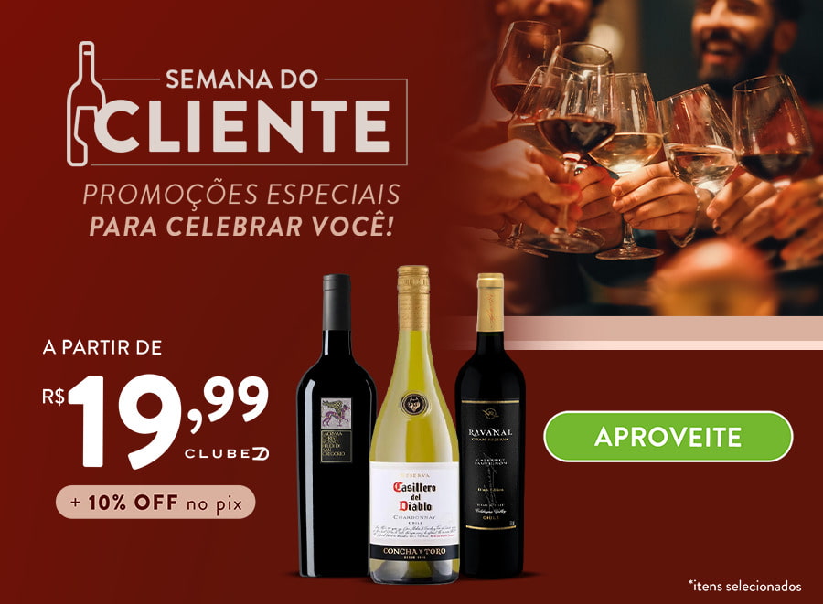 Campanha Semana do Cliente Vinho Divvino