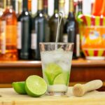 Caipirinha de limão.