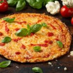 Massa de pizza de couve-flor
