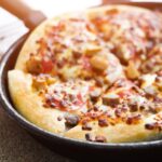 Massa de pizza de frigideira