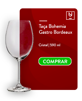 Taça Bohemia Gastro Bordeaux.