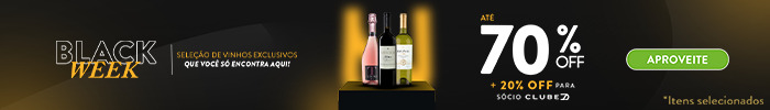 Campanha Black Week 70% off Vinhos Divvino