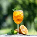 Receita de Aperol com água tônica e hortelã