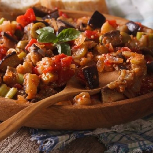 Caponata de berinjela