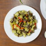 Receita de caponata de jiló.