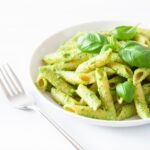 Molho de espinafre e ricota.