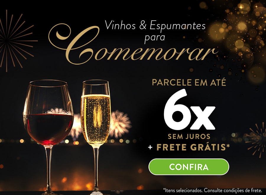 Campanha Espumantes e Vinho para Comemorar Vinhos Divvino